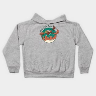 Waiting For Santa Kids Hoodie